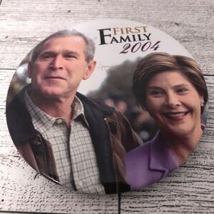 George W Bush President Vintage Button pin pinback‎ collectable Souvenir Promo
